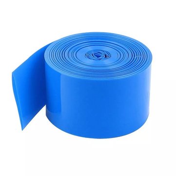 5Pcs 2M 180mm PVC Heat Shrink Tubing Shrink Tube 18650 Battery Shrink Sleeve Insulation Casing Heat