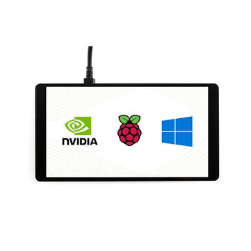 Wareshare 5.5 Inch AMOLED HDMI Display Capacitive Touch Screen with Tempered Glass Support for NVI