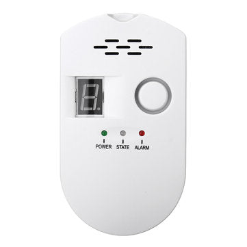 Digital Combustible Gas Leak Alarm Sensor Detector US Plug Propane Butane Natural Gas Detector