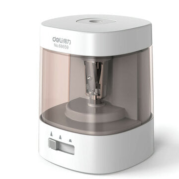 Deli 68659 Automatic Pencil Sharpener Electric Touch Switch Pencil Sharpener stationery Office Schoo
