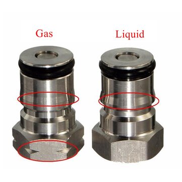Keg Ball Lock Post & Poppet Gas & Liquid 19/32 Inch 18 Dip Tube O-ring For Cornelius