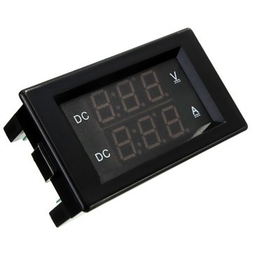 DANIU YB4835VA 0-100V 20A Double Display Volt Meterr Current Meter Digital LED