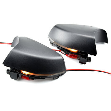 For Volkswagen VW MK5 6R 6C 2009 - 2016 2017 LED Dynamic Turn Signal Light Flasher Flowing Water Bli