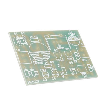 DIY D880 Transistor Series Power Supply Regulator Module Board Kit