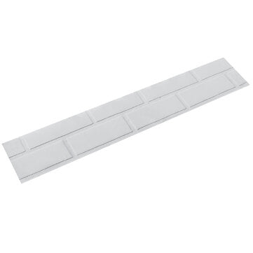 6Pcs 3D Brick Stair Stickers DIY Staircase Decals Decor Removable Waterproof Wallpaper White for Hom
