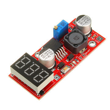 5pcs LM2596 DC-DC Adjustable Voltage Regulator Module with Voltage Meter Display