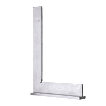 200x130mm Machinist Square 90 Right Angle Engineer Set with Seat Precision Ground Steel Hardened A