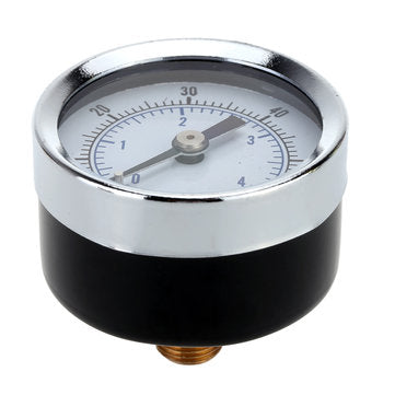 TS-Z51 0-60PSI Pressure Gauge 40mm 1/8 Inch NPT Mini Pressure Gauge Air Compressor Hydraulic Vacuum