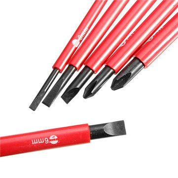 7pcs 1000V High Voltage Electrical Insulation Resistance Screwdrivers