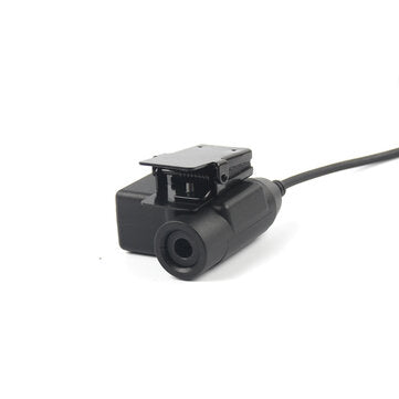 Tactical Element U94 Tactical PTT Headphone Adapter for Yaesu Vertexs VX-3R  Headphone Accessories