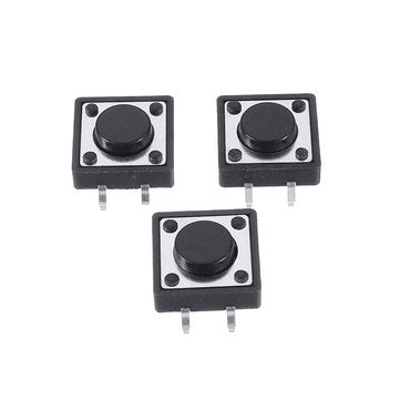 100pcs Momentary Tactile Push Button Switch 12x12x5mm