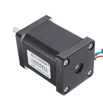 HANPOSE 14HS5012 50mm Nema 14 Stepper Motor 35 Motor 35BYGH50 1.2A 0.30N.m 4-lead for 3D Printer CNC