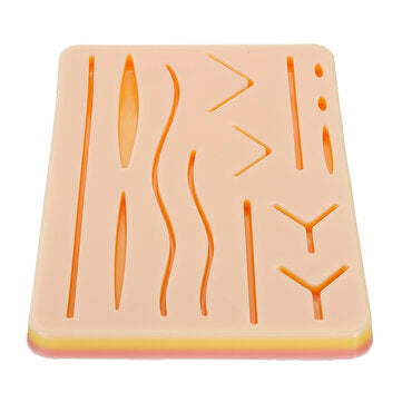 Surgical Simulated Skin Muscle Suture Practice Student Silicone Pad Training