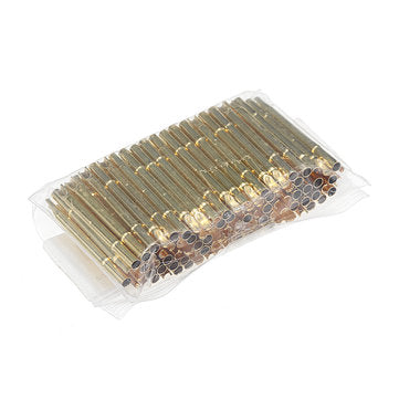 100 Pcs  R125-4S  Probe Sleeve Test Needle Sleeve 2.4 Thimble Sleeve Spring Needle Holder with P125