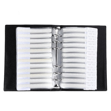 0402 SMD Resistor 0R~10M 1% 170valuesx50pcs=8500pcs + Capacitor 80valuesX50pcs=4000pcs 0.5PF~22uF Sa