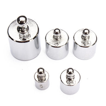 6in1 50g 20g 10g 5g Precision Chrome Calibration Scale Weight Set