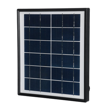 USB 5W Solar Panel Portable Solar System with 2 Bulbs 4400MAH Solar Light System Positive White Ligh