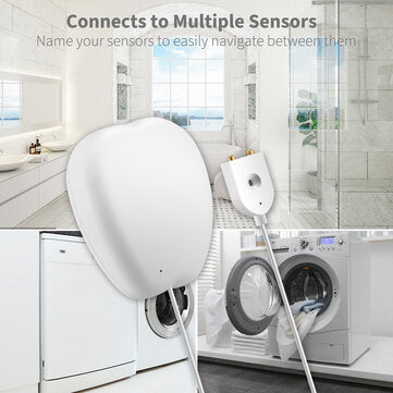 Bakeey Tuya Smart Water Detector Water Level Alarm Sensor Wifi Water Leakage APP Remote Control Wire