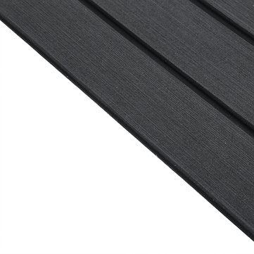 Marine Flooring Faux Teak EVA Foam Boat Decking Sheet Grey+Black 2400x600x6mm