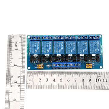 6 Channel 12V Relay Module High And Low Level Trigger BESTEP for Arduino - products that work with o