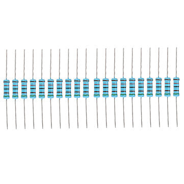 20pcs 2W 51KR Metal Film Resistor Resistance 1% 51K ohm Resistor