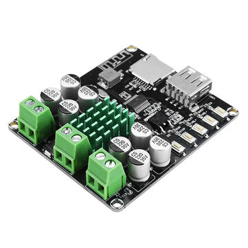 VHM-302 50W*50W bluetooth Power Amplifier Board U Disk TF Card Playback TPA3116D2 Amplifier Board