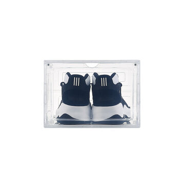 1 Piece Plastic Shoe Box Thicken PP Filp Cover Shoes Storage Racks... (SIZE: S | COLOR: TRANSPARENT)