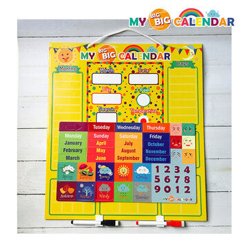 Weather Calendar Magnetic Board Brain Development Wisdom Learning Enlightenment Creative Puzzle Mont