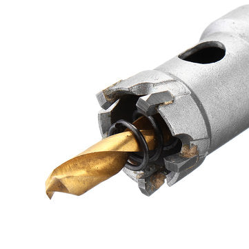 Drillpro 12pcs 15mm-50mm Upgrade M35 Titanium Coated Hole Saw Cutter for Stainless Steel Aluminum Al