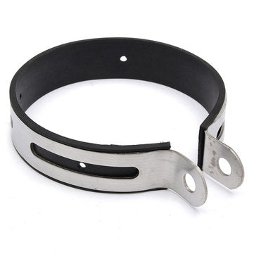 Motorcycle Exhaust Muffler Silencer Mount Bracket Hanger Clamp Strap 11cm