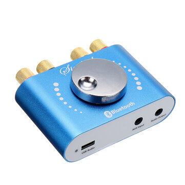 XY-KA15H 20W+20W Stereo bluetooth 5.0 + AUX + U Disk + Sound Card Power Amplifier Board  Speaker Aud