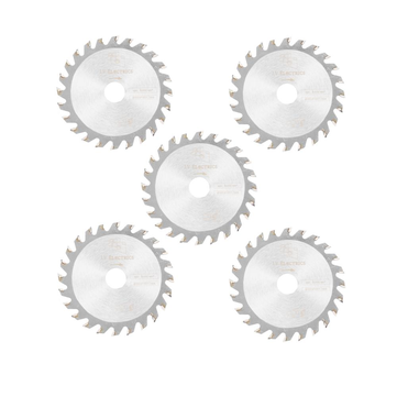 Drillpro 5pcs 85mm Dia. 10mm Bore Saw Blade 36 Teeth Circular Cutting Disc Woodworking