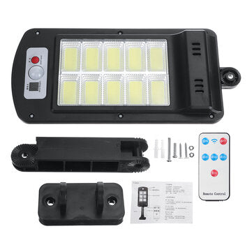 Outdoor Solar Street Light Sensor Garden Wall Light smart with Remote Control Room Peripheral Wall L