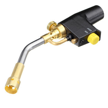 TS8000 Type High Temperature Brass Mapp Gas Torch Propane Welding Pipe With a Replaceable Brass Weld
