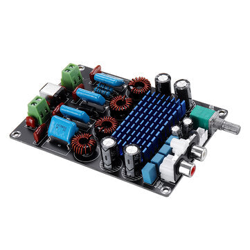 XH-M590 DC12-24V High Power 100W*2 TPA3116D2 Digital Power Amplifier Board Home Audio Amplifier Boar