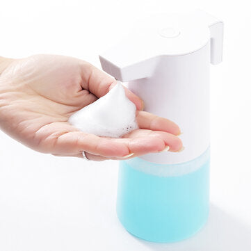 RUIZHI S-08 300ml Automatic Infrared Induction Sensor Foaming Soap Dispenser Wall Mounted USB Chargi