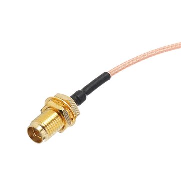 3Pcs10CM Extension Cord U.FL IPX to RP-SMA Female Connector Antenna RF Pigtail Cable Wire Jumper for