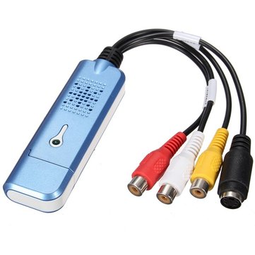 USB 2.0 Converter Audio Video Grabber Capture Adapter for Computer NTSC PAL