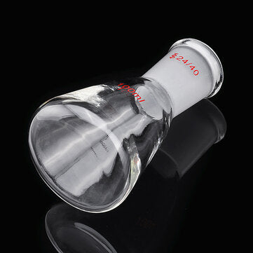 100mL 24/40 Clear Glass Erlenmeyer Flask Conical Flask Bottle Laboratory Glassware Chemistry