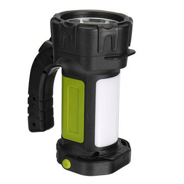 1000M 200W 2000LM 8000mAh LED COB Work Light Torch Candle 360 Rotation USB Charging Power Display