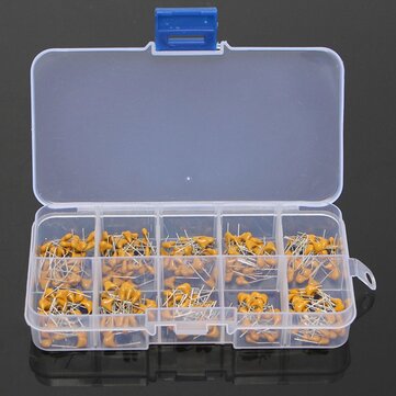 Geekcreit 300pcs 10 Values 50V 10pF To 100nF Multilayer Ceramic Capacitor Assortment Kit 30pcs Eac