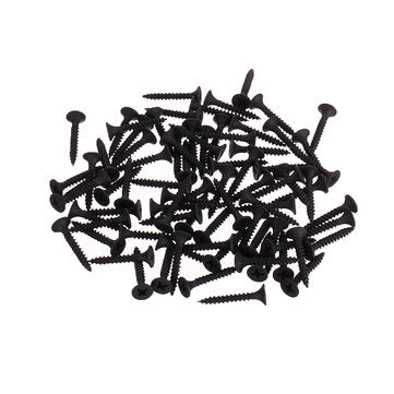 Suleve M3.5CP5 1000Pcs M3.5 Cross Black Recessed Flat Head Self Tapping Ash Phosphorus Drywall Metri