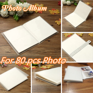80 Pockets Photo Album Book Storage Case For Po-laroid 600 SX70 Fuji 210 Film Beautiful Memories