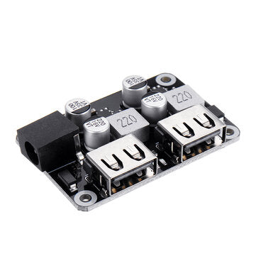 Dual USB Fast Charge Buck Module DC6-32V to 3-12V 24W * 2 Supports QC2.0 3.0 Huawei FCP Fast Charge