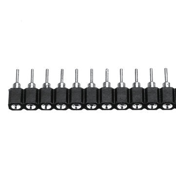 5pcs 40Pin Single Row 2.54mm Round Female Header Pin