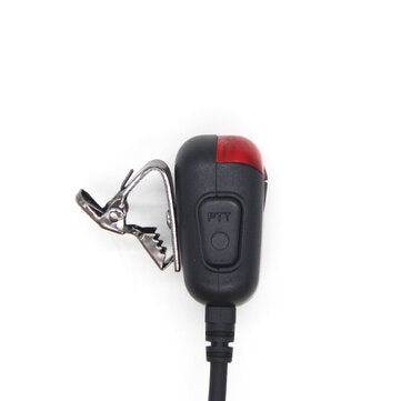 Walkie Talkie Earphone  for Baofeng Radio With PTT LED Light Headset Microphone K Port Earpiece