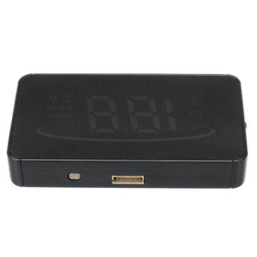 Smart Car OBD2 Model HUD Head Up Display Speedometer LED Projector Over Speed Alarm