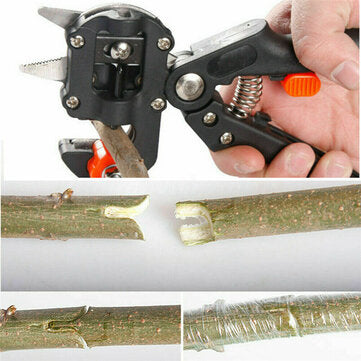 9Pcs Garden Grafting Tool Set Kit Fruit Tree Pro Pruning Shears Scissor Cutting Tools