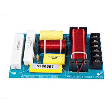 WEAH-2504 High and Low Two-way Crossover HIFI Sound Quality Speaker Frequency Divider Professional S