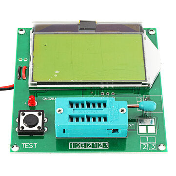 GM328A Transistor Tester Capacitance ESR Meter LCR RLCPWMESR Meter MOS/PNP/NPN V2PO 1MHz-2MHz